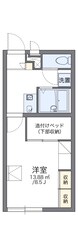 レオパレスサザンウッドの物件間取画像